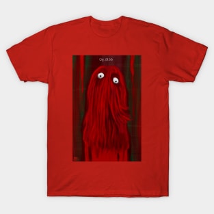 Don’t hug me I’m scared Red guy T-Shirt